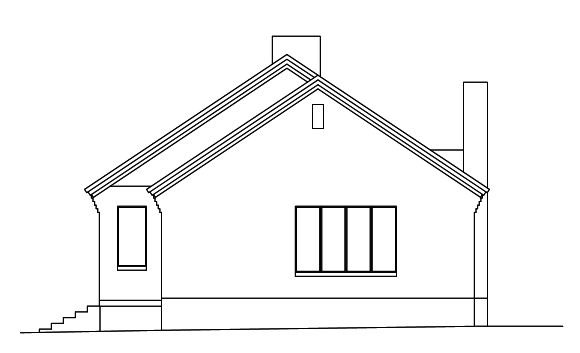 Existing Right Elevation
