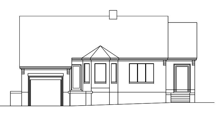Existing Front Elevation